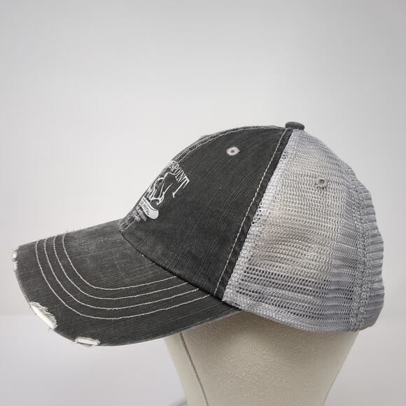 Eleven Point Cange Rental Alton Missouri Trucker Hat Gray One Size Adjustable Ha - Picture 3 of 9